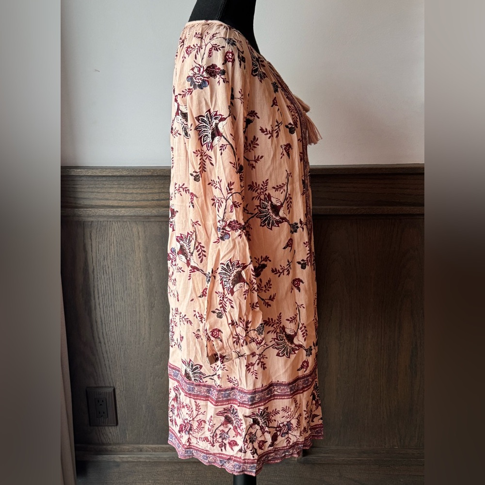 Lucky Brand Shift Dress with Tassels size L - Picture 6 of 9